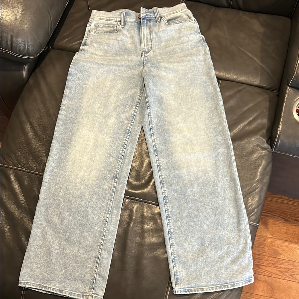 SO Blue Relaxed Wide-Leg Pants
